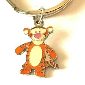 Vintage Disney Tigger Keychain Keyring Winnie The Pooh Vintage Disneyana